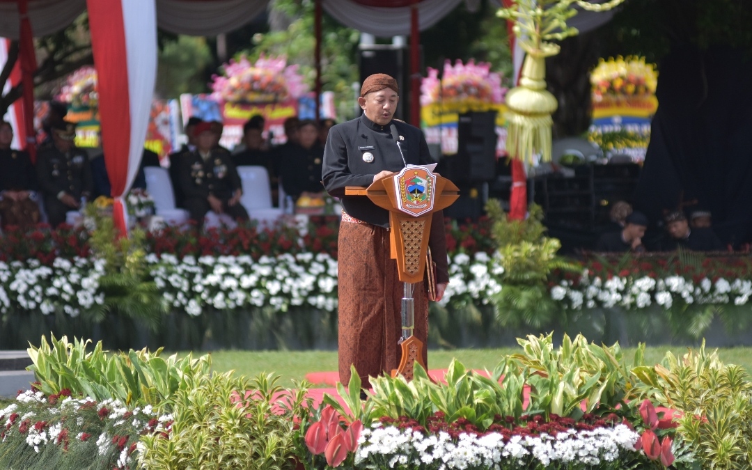Peringati Hari Jadi ke-108, Kabupaten Karanganyar Gelar Upacara Khidmat dan Serta  Nuansa Budaya