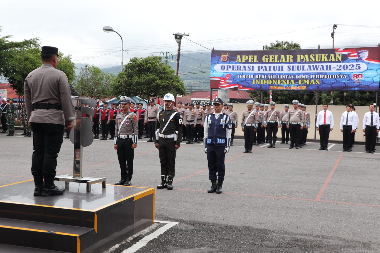 Polres Aceh Tenggara Gelar Apel Operasi Patuh Seulawah 2025