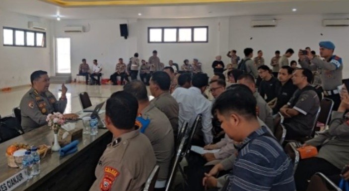  Polres Purwakarta Ikuti Was Ops Ketupat Lodaya 2025 dari Itwasum Polri