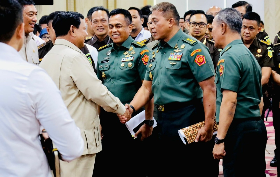 Presiden Prabowo Subianto  Sampaikan Apresiasi Satgas Penertiban Kawasan Hutan