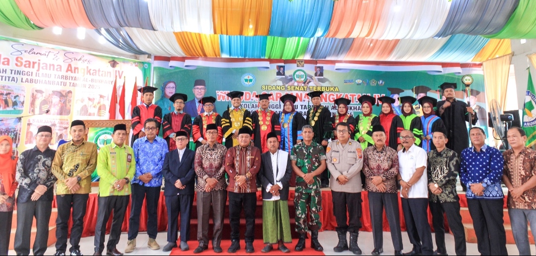 Hadiri Wisuda Angkatan IV STITA, Ini Pesan Wabup Labuhanbatu 