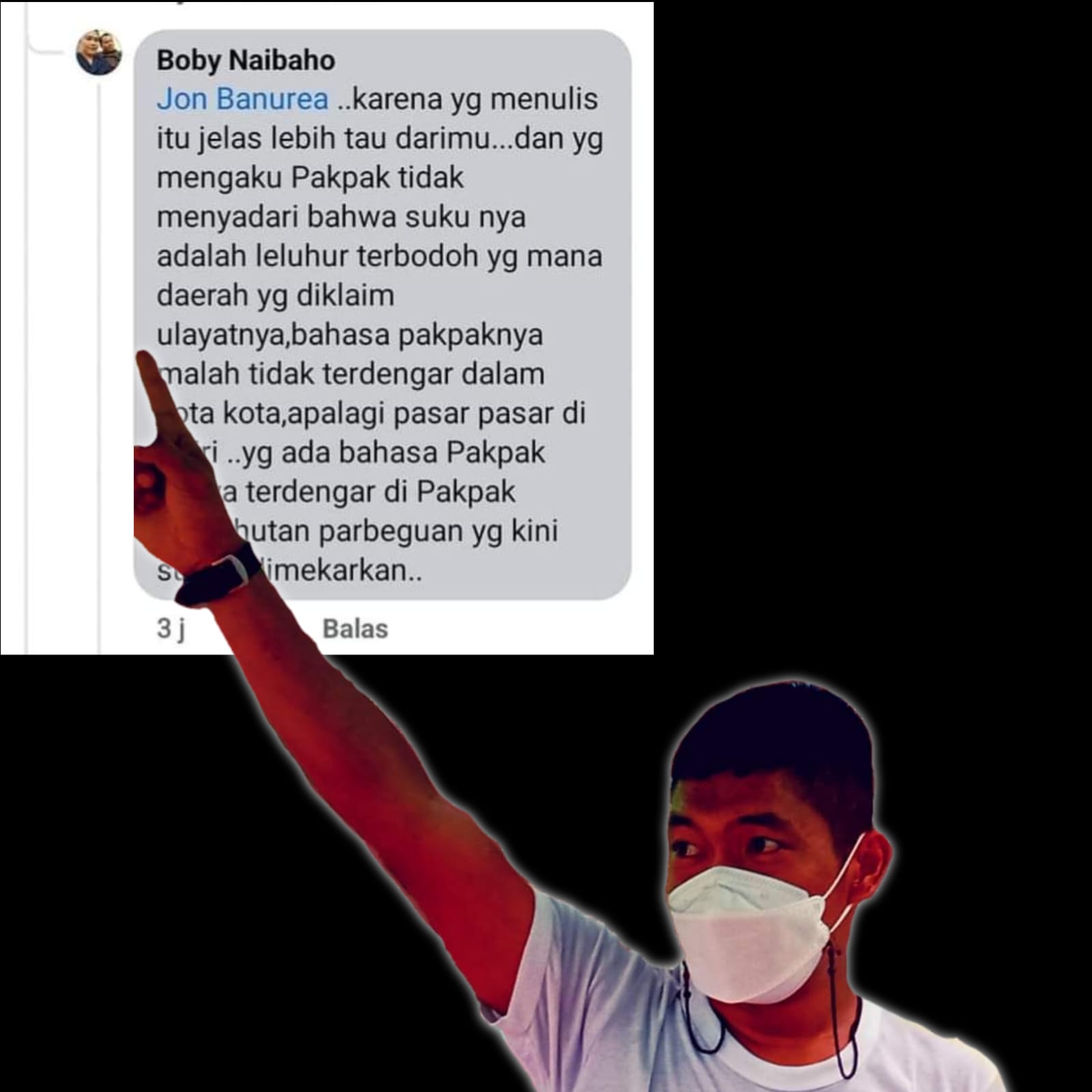 Diduga Hina Suku Pakpak, Hambali Limbong desak Kapoldasu Tangkap BN