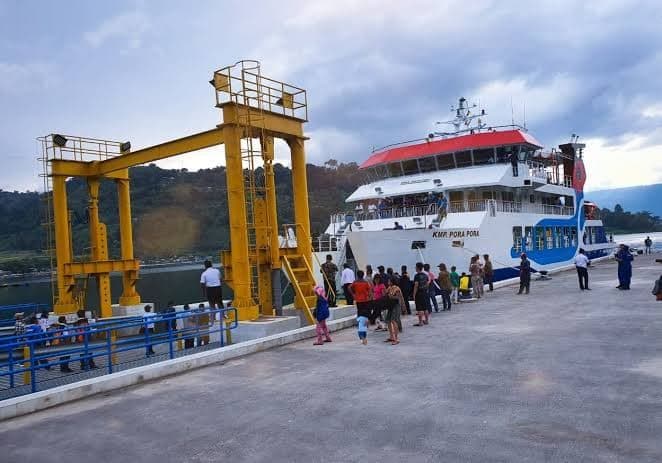 Dishub dan KSOPP Pantau Aktivitas Kapal di Danau Toba Menjelang Ramadan 1446 H