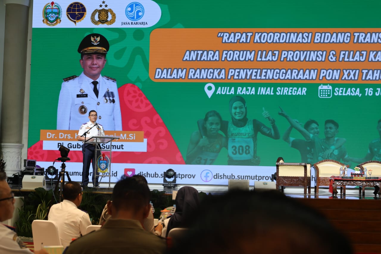 Petakan Permasalahan Lalu Lintas di 10 Kabupaten/Kota, FLLAJ Sumut Yakin PON 2024 Berjalan Lancar