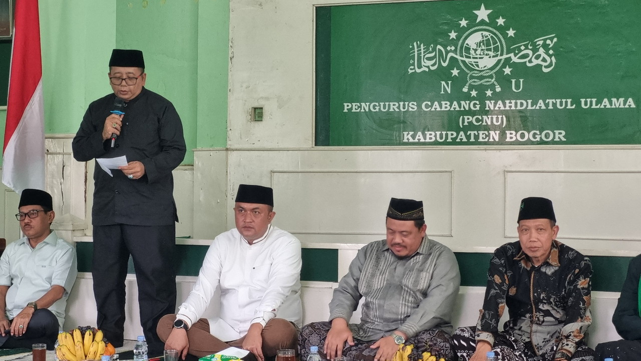 Cabup Bogor Rudy Susmanto Kunjungi PCNU Kabupaten Bogor, Ini yang Dibahas