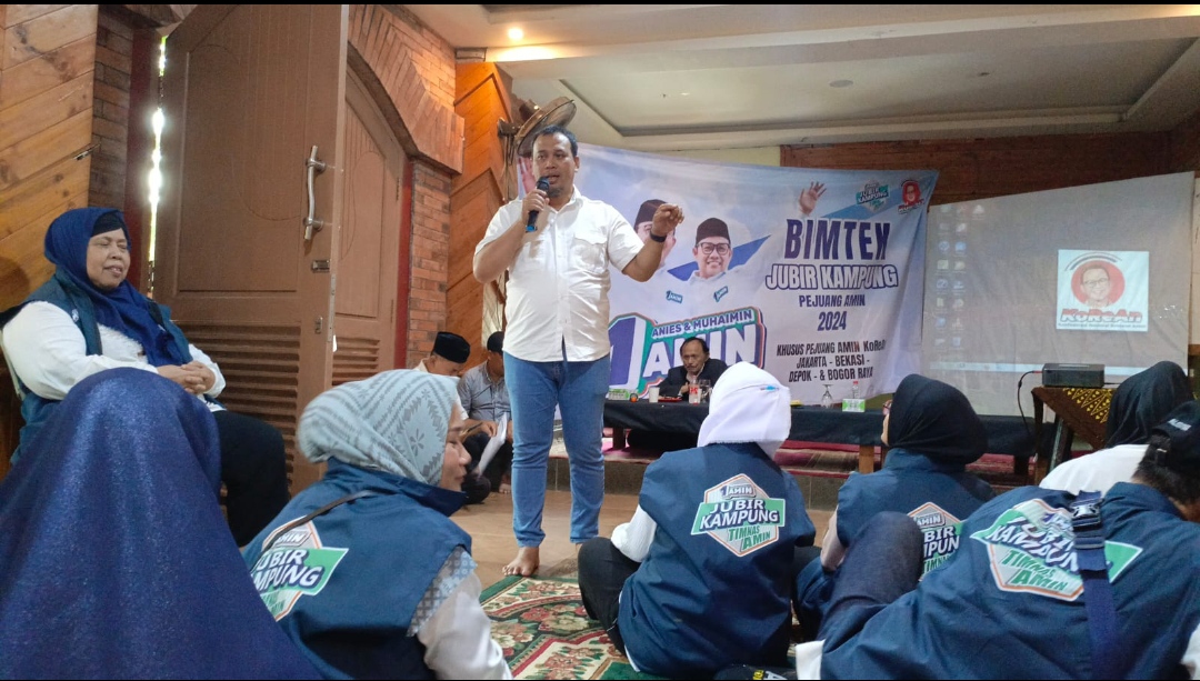 Bimtek Jubir Kampung Digelar oleh Pejuang Amin, di Citayam, Bogor
