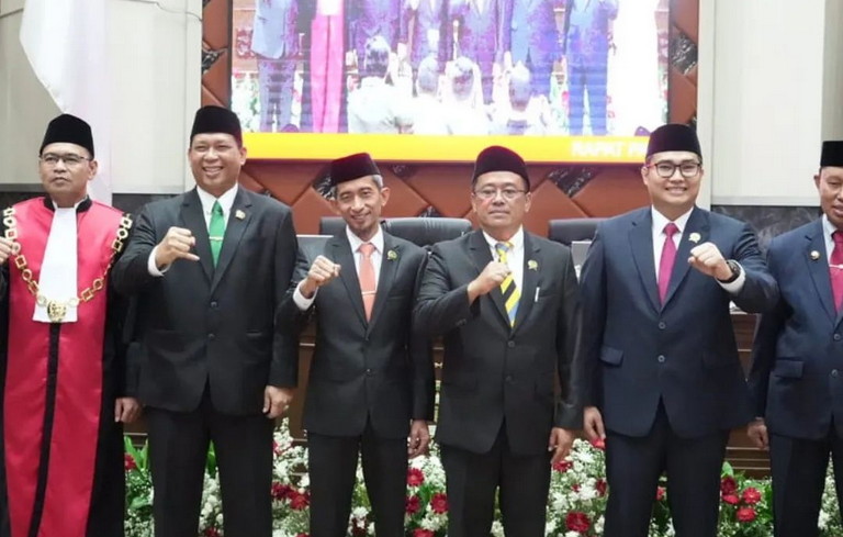 Ketua dan Wakil DPRD Bogor Periode 2024-2029 Resmi Dilantik