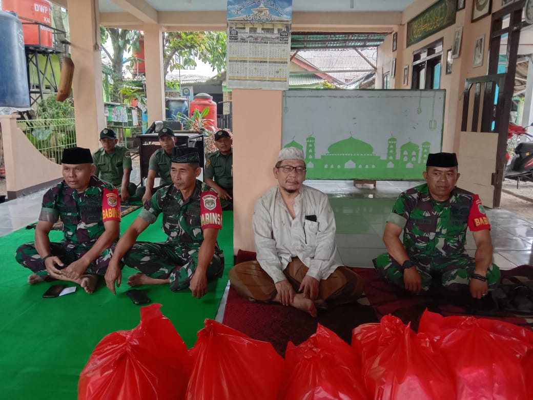 Safari Jum'at Berkah Koramil 05/Balaraja Kodim 0510/Tigaraksa