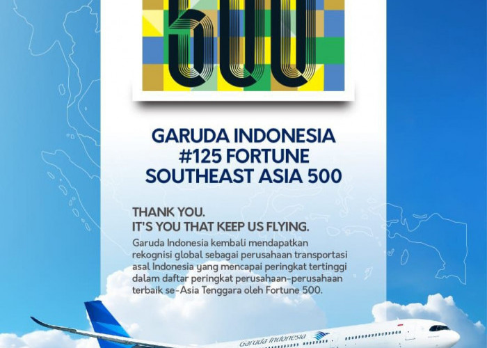 Garuda Indonesia Masuk ke Dalam Jajaran Perusahaan Perusahaan Terbaik Se Asia Tenggara 