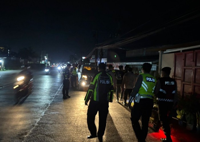 Cegah Gangguan Kamtibmas, Polres Serang Gelar Patroli KRYD
