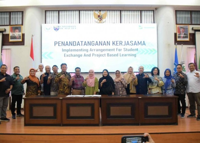 Implementasi Pendidikan Global: Unimed Teken Kerja Sama Student Exchange dengan Universiti Malaya