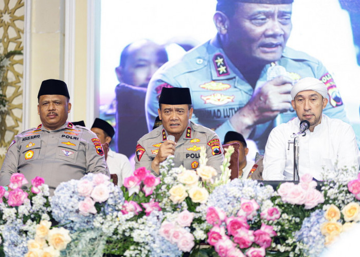Irjen Pol Ahmad Luthfi bersama Habib Ali Zainal Abidin Assegaf, Jawa Tengah Bersholawat Untuk Indonesia
