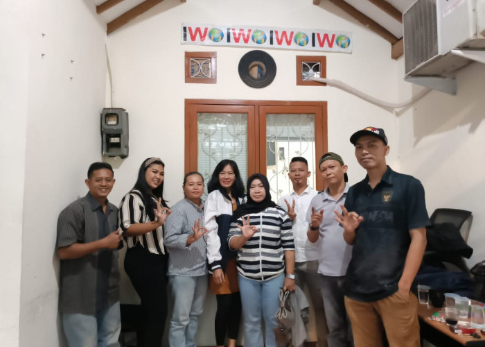 IWO Bogor Raya Adakan Silaturahmi di Sekretariat Baru Jelang HUT IWO ke-12 