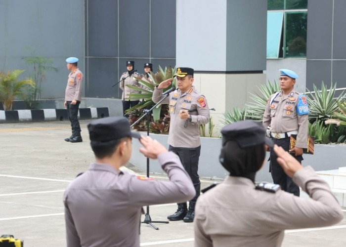 Kapolresta Tangerang Ajak Personel Sukseskan Program Pemerintah dan Commander Wish Kapolda Banten