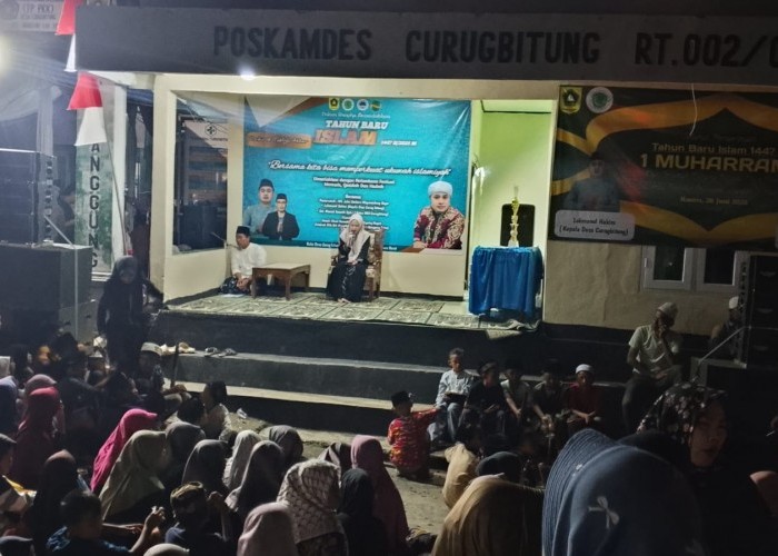 Sambut Tahun Baru Islam, Pemdes Curugbitung Bogor Adakan Pawai Obor
