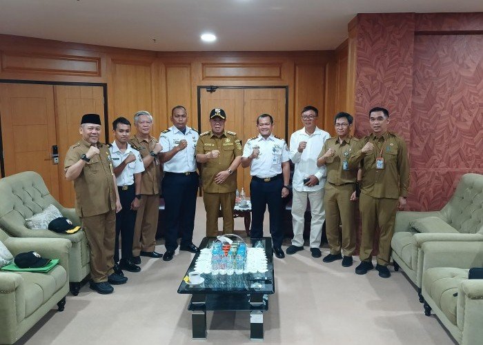 Perkuat Sinergi Keamanan Laut, Bakamla RI Babel Jalin Koordinasi dengan Pemprov Kepulauan Bangka Belitung