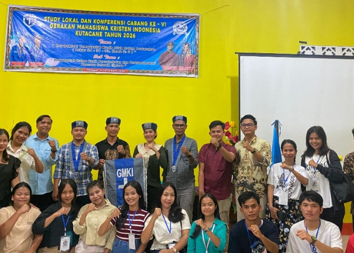 Konfercab ke -VI GMKI Kutacane 2026,  Leonardo Sihombing,S.P Terpilih Menahkodai GMKI Kutacane 2026-2028