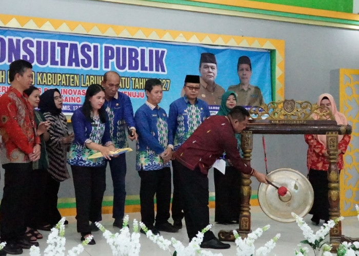 Wabup Buka Forum Konsultasi Publik RKPD Kabupaten Labuhanbatu Tahun 2027