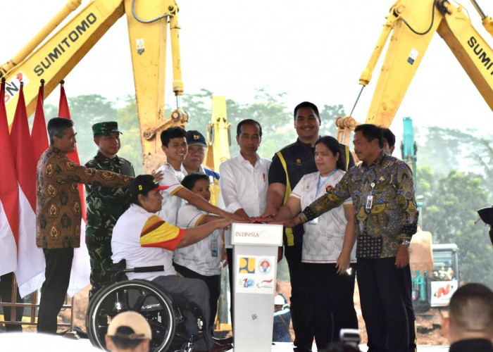 Presiden Jokowi Hadiri Groundbreaking, Pembangunan Paralympic Training Center Berstandar Internasional