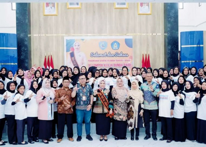 Keren, Bunda PAUD Labuhanbatu Kukuhkan 100 Relawan Transisi PAUD ke SD Pertama di Indonesia