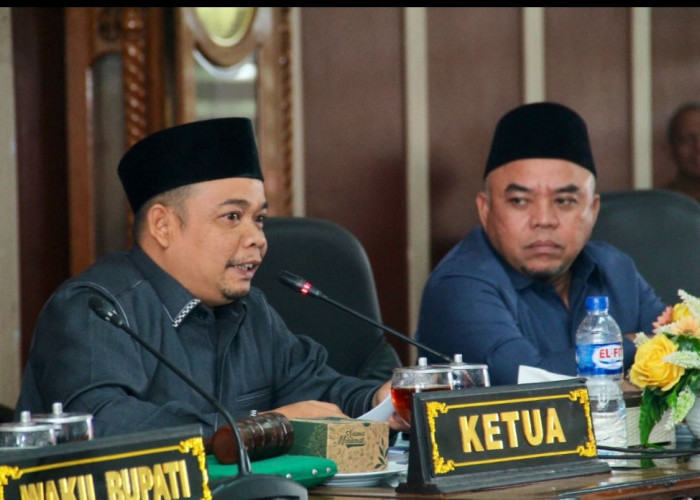 Wabup Jamri Hadiri Rapat Paripurna Pengantar Nota Keuangan Ranperda APBD Labuhanbatu TA 2026