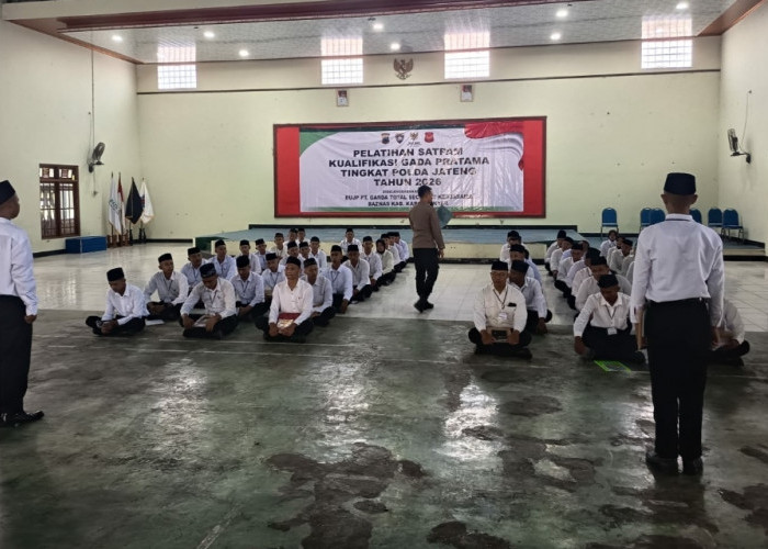 Baznas Kerja Sama Dengan Polres Karanganyar Mengadakan Pelatihan Satpam Sejumplah 50 Peserta