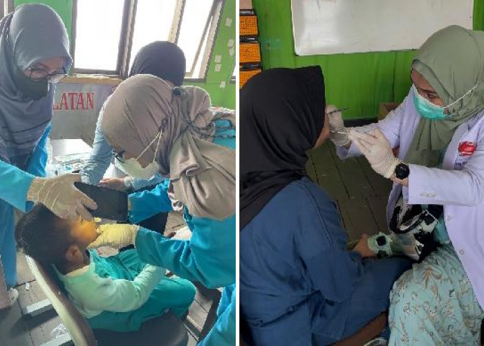 Pengabdian Dosen dan Mahasiswa Profesi Kedokteran Gigi UNMUL Samarinda Sasar Masyarakat Pesisir Kota Bontang 