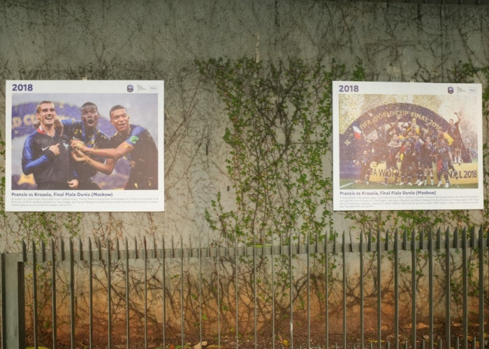 Pameran “Les Bleus” Hadir di Jakarta, Menyusuri Sejarah Timnas Prancis dari 1930 hingga Era Mbappé
