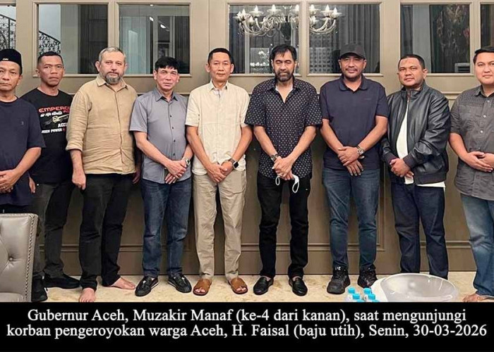 Gubernur Aceh Kunjungi Korban Pengeroyokan di Polda Metro Jaya, Kapolri Harus Memberi Atensi Khusus