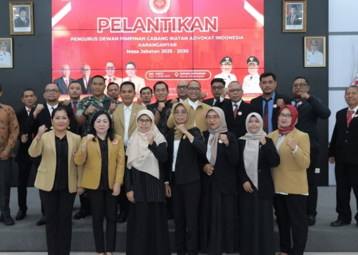 Pelantikan Pengurus DPC IKADIN Karanganyar Masa Jabatan 2025–2030, Perkuat Akses Keadilan di Bumi Intanpari