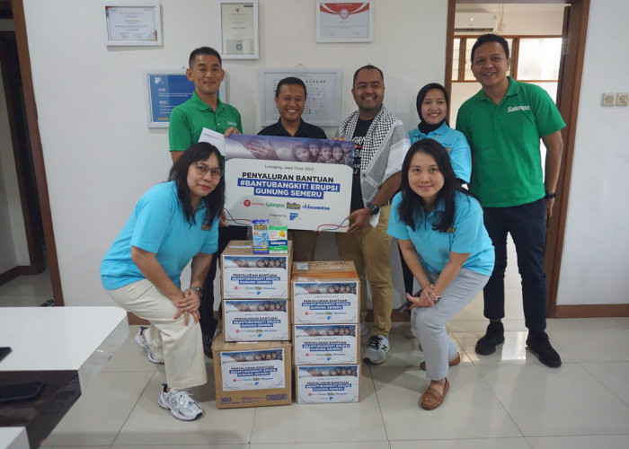 Bersama #BrandPeduli Salonpas dan ByeBye-FEVER, Ayobantu Dorong Pemulihan Korban Erupsi Gunung Semeru