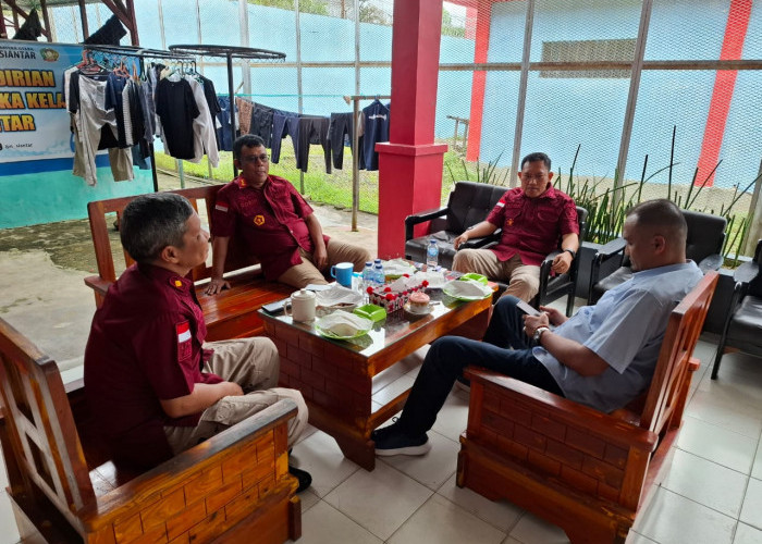 Lapas Narkotika Kelas IIA Pematangsiantar menerima Kunjungan Kerja Dari Polres Kab. Simalungun 