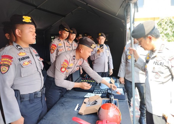 Tim Supervisi Baharkam Polri Tinjau Alutsista dan Kesiapan Sabhara di Jawa Tengah