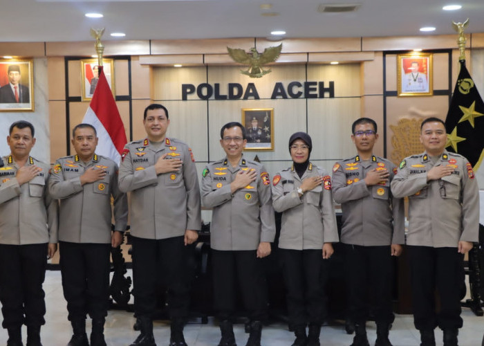 Kapolda Aceh Terima Audensi Tim Pusdokkes Polri Dalam Rangka Peningkatan Tipe Rumkit Bhayangkara Polda Aceh