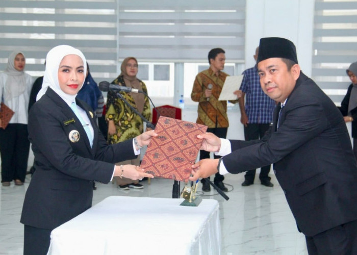 Bupati Lantik 41 Pejabat Eselon III dan IV Lingkungan Pemkab Labuhanbatu 