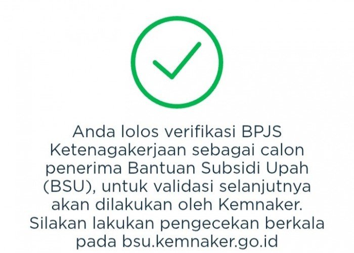 Apakah Anda Salah Satu Penerima BSU 2025? Berikut Cara Cek Status Penerima BSU BPJS Ketenagakerjaan 2025