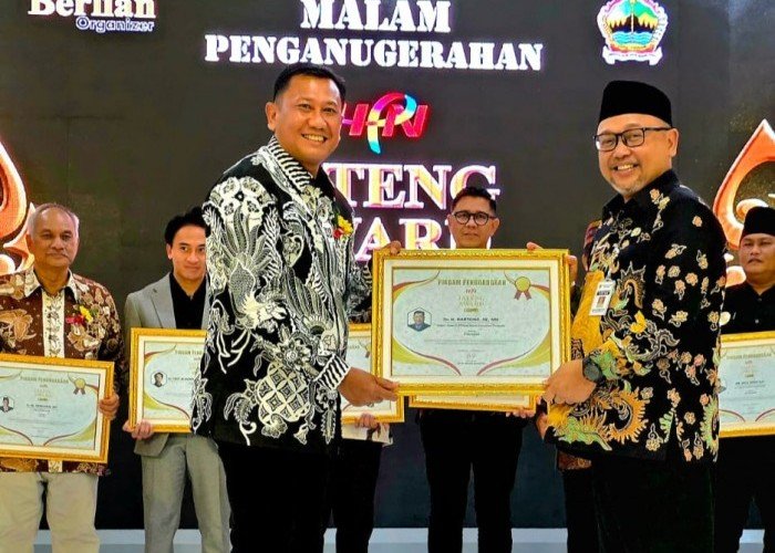 Penghargaan Hari Pers Nasional Jateng 2025 Diraih Dr Haryono Direktur PT BDK Karanganyar