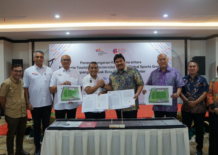 JXB dan ASIOP Football Academy Sepakati Kerja Sama, Hadirkan Lapangan Sepak Bola Berstandar Internasional