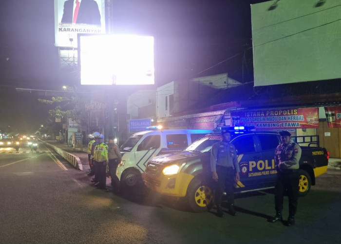 Polres Karanganyar Giatkan Polisi Hadir Malam Hari Saat Ramadhan, Antisipasi Kenakalan Remaja