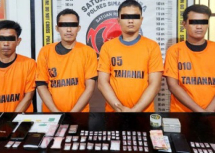 Komplotan Jaringan Narkoba Dikenal Licin, Diringkus Sat Narkoba Polres Simalungun & Sita  37,29 Gram Sabu