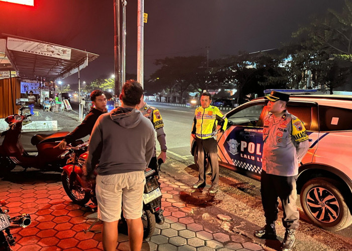 Merespon Keluhan Masyarakat, Polres Karanganyar Gerak Cepat Gelar Operasi Sepeda Motor Berknalpot Brong