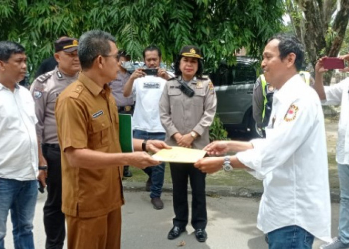 Kasi Humas Polrestabes Medan Kawal Unras DPC LSM Pakar