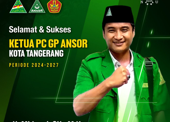 Midyani, SH. MKn, Ditetapkan Sebagai Ketua Pimpinan Cabang (PC) Gerakan Pemuda Ansor Kota Tangerang