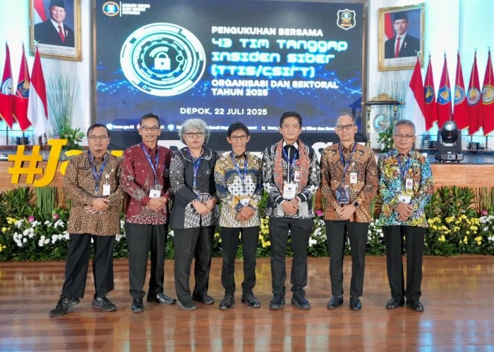 Pengukuhan Bersama Tim Tanggap Insiden Siber Organisasi dan Sektoral Tahun 2025: Perkuat Ketahanan Siber