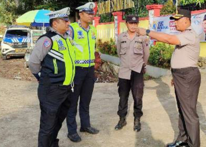 Kapolres Simalungun Turun Awasi Pengaturan Lalulintas Pagi