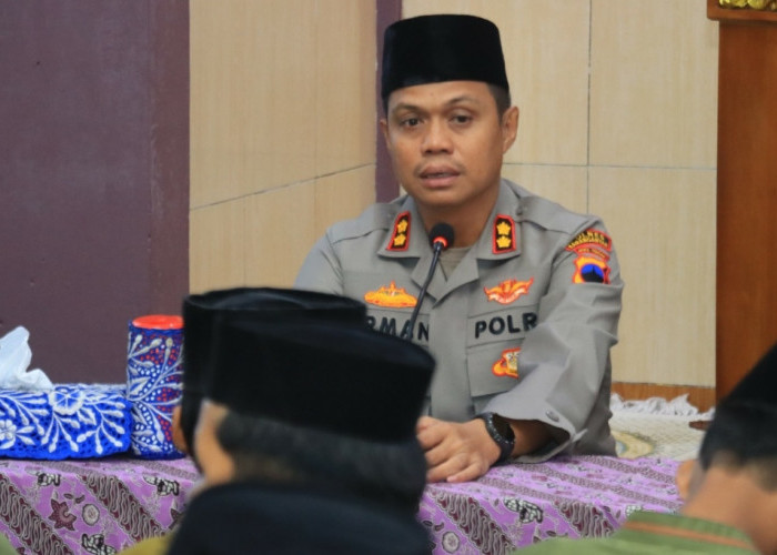 Hangatnya Ramadan, Polres Karanganyar Berbagi Kebahagiaan Buka Puasa Bersama Anak Yatim