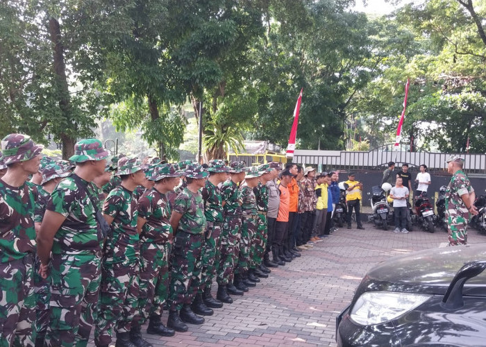 Korem 061/Sk Bersama Komponen Masyarakat di Wilayah Kabupaten dan Kota Bogor Lakukan Karya Bakti Skala Besar