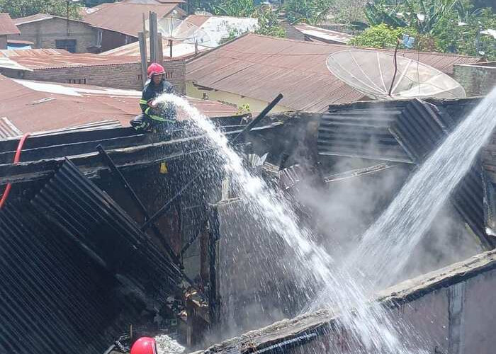 Satu Unit Rumah Terbakar di Siantar Martoba