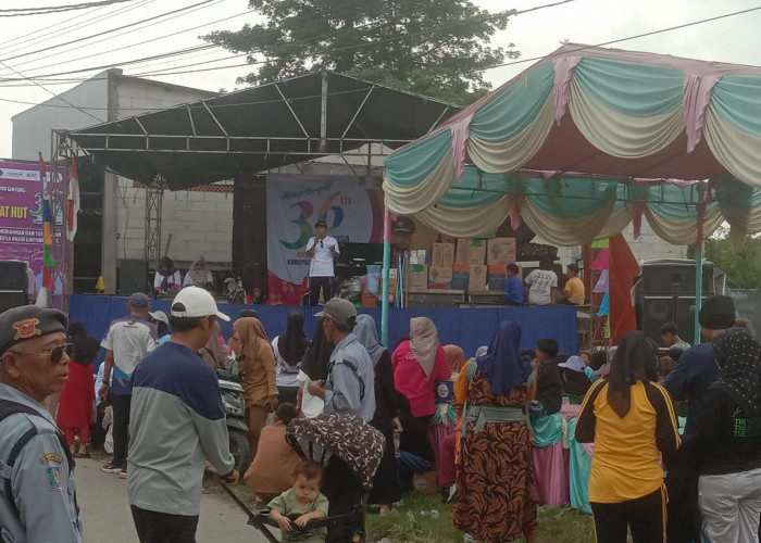 Desa Pasirgintung Jayanti Sambut HUT ke-36 dengan Jalan Sehat dan Doorprize