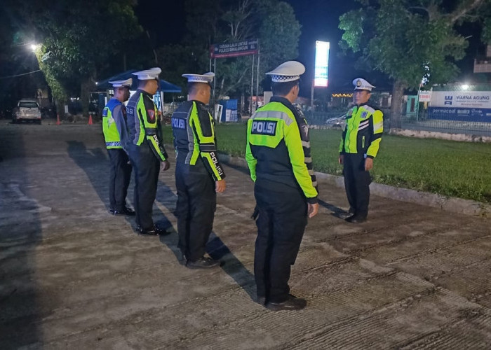 Operasi Blue Light Patrol Sat Lantas Polres Simalungun Berhasil Jaga Ketertiban dan Keselamatan Lalu Lintas